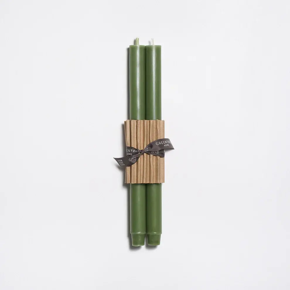 12" Church Taper Handmade Beeswax Candles