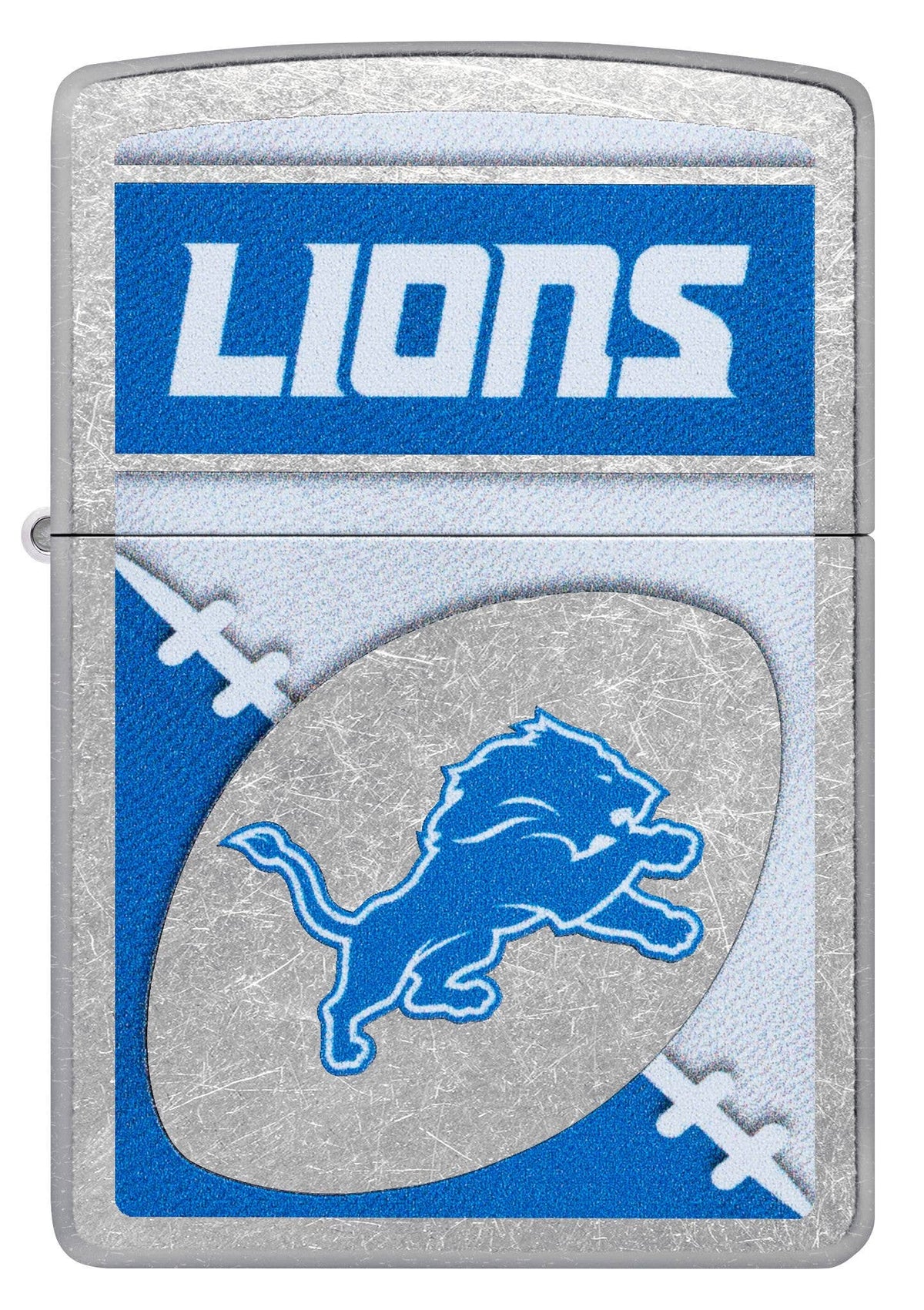Zippo NFL Detroit Lions Street Chrome Windproof Lighter