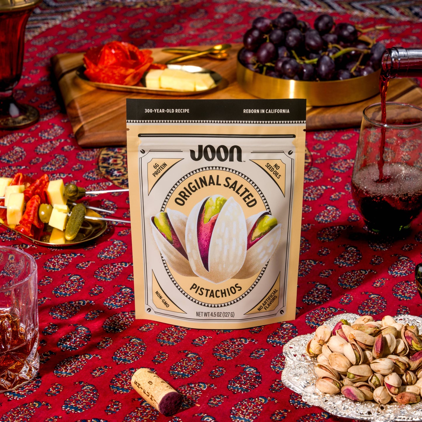 Joon Original Salted Pistachios | Pistachio Gourmet Snacks