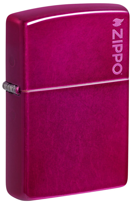 Zippo Classic Candy Raspberry Zippo Logo Windproof Lighter