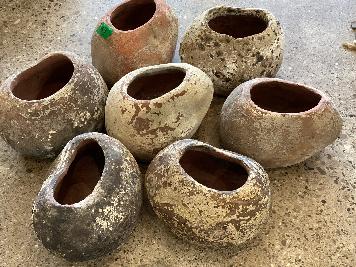 #1 Vintage Vietnamese River Rock Planter