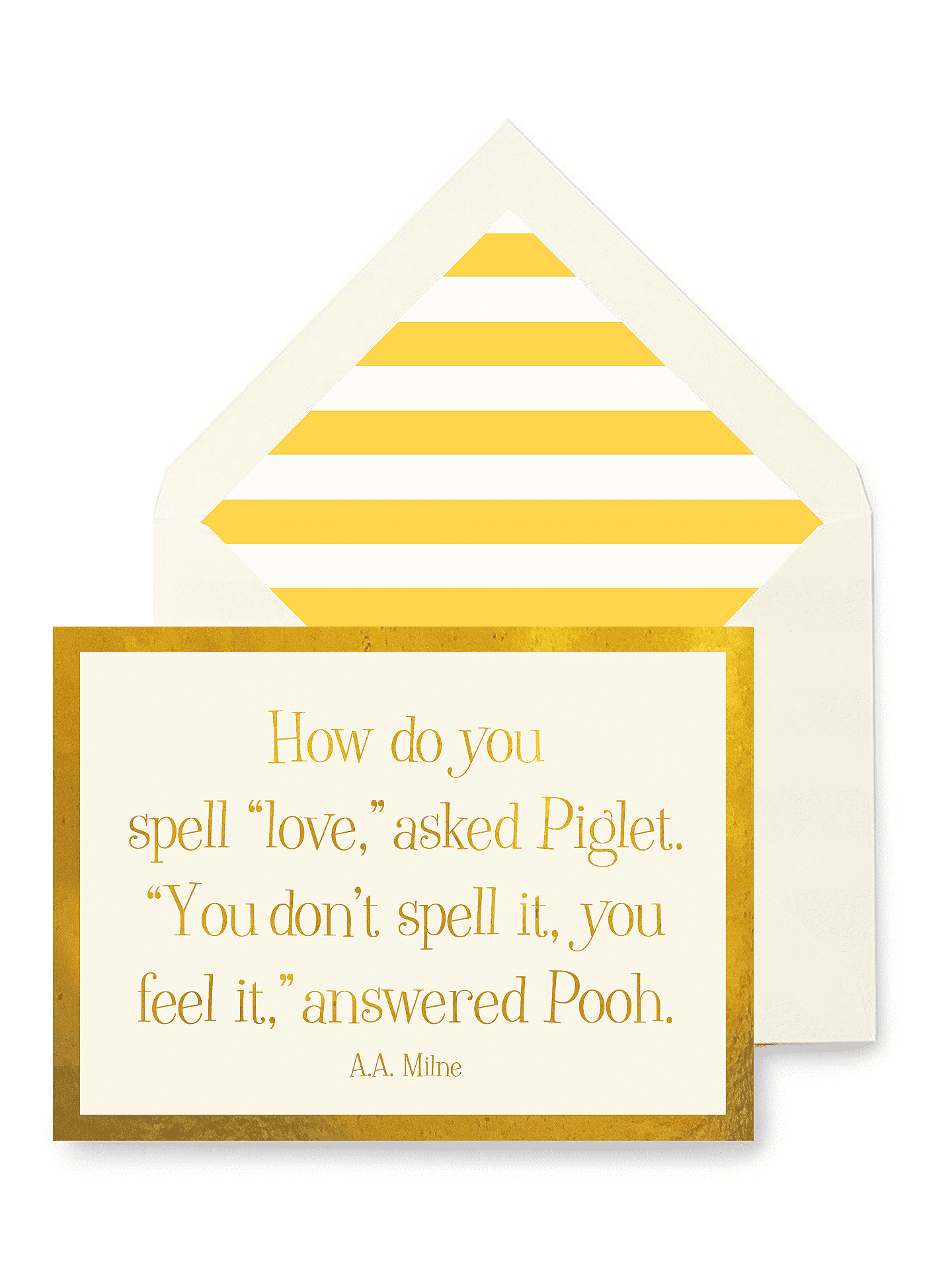 How Do You Spell Love Greeting Card, Single Folded Card or B