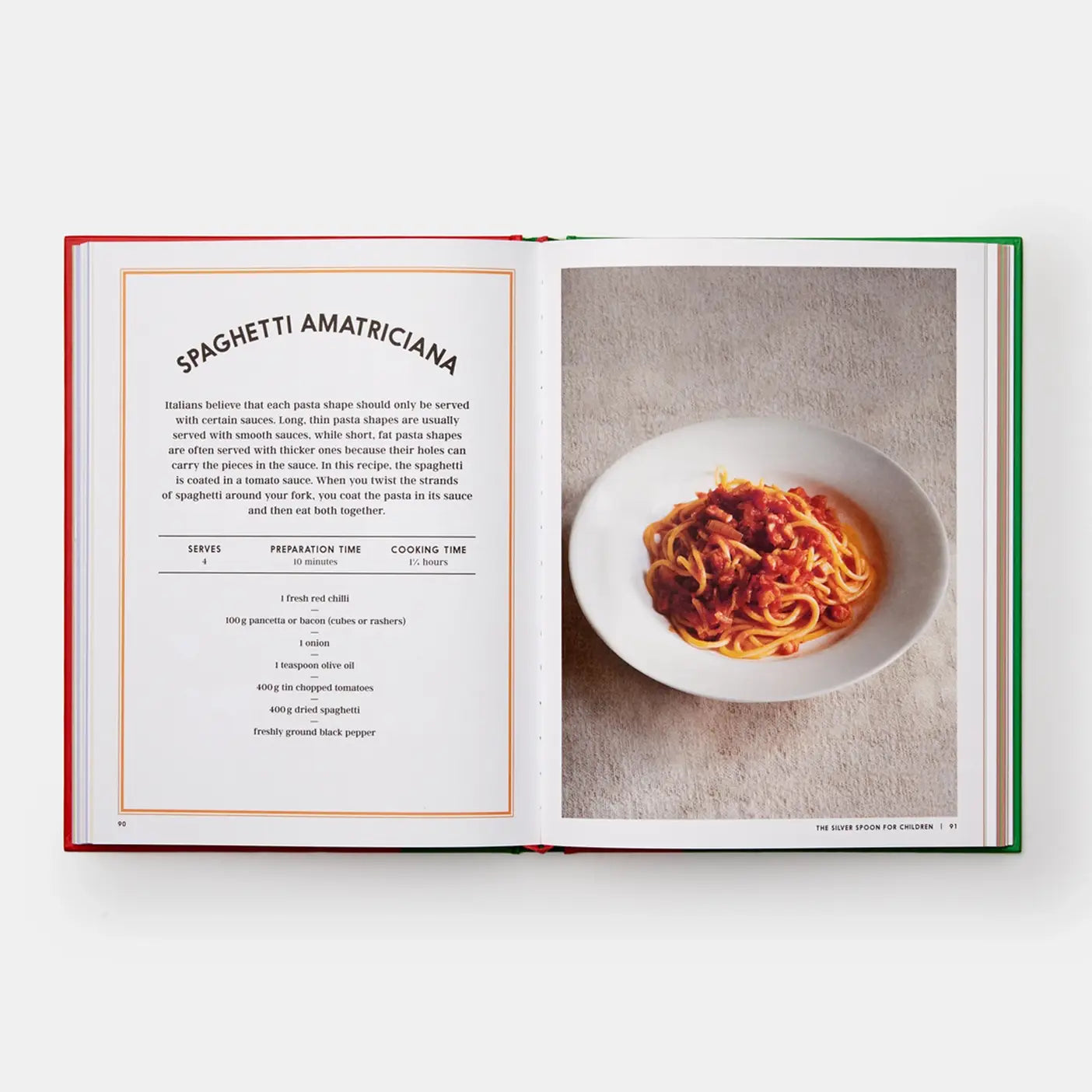 The Silver Spoon: Favorite Italian Recipes for Children