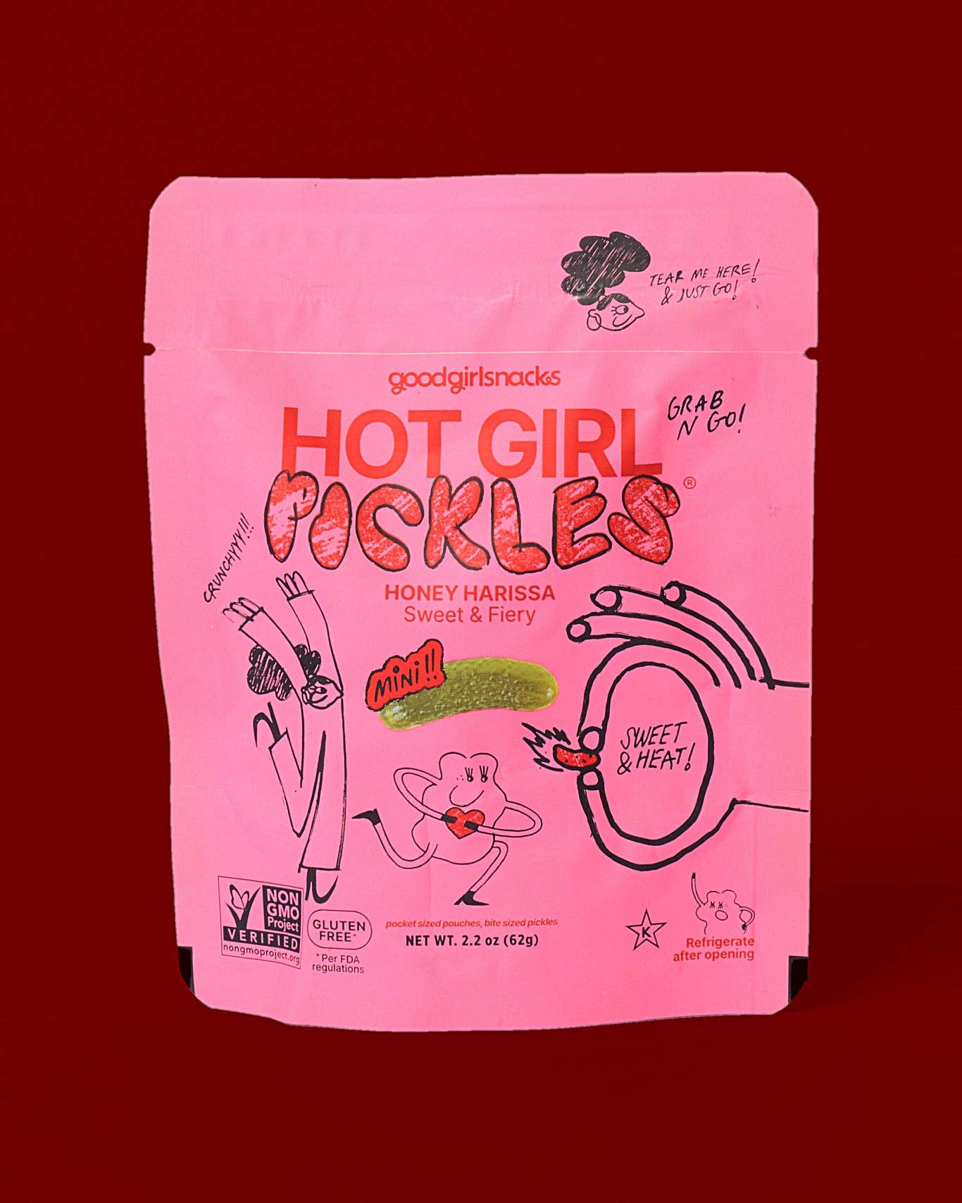 Grab & Go - Honey Harissa (12x 2.2 oz Pouches)
