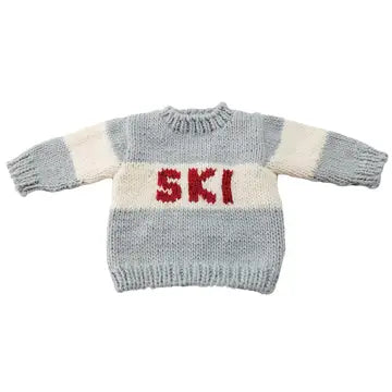 Kids Ski Sweater- Bowie Grey