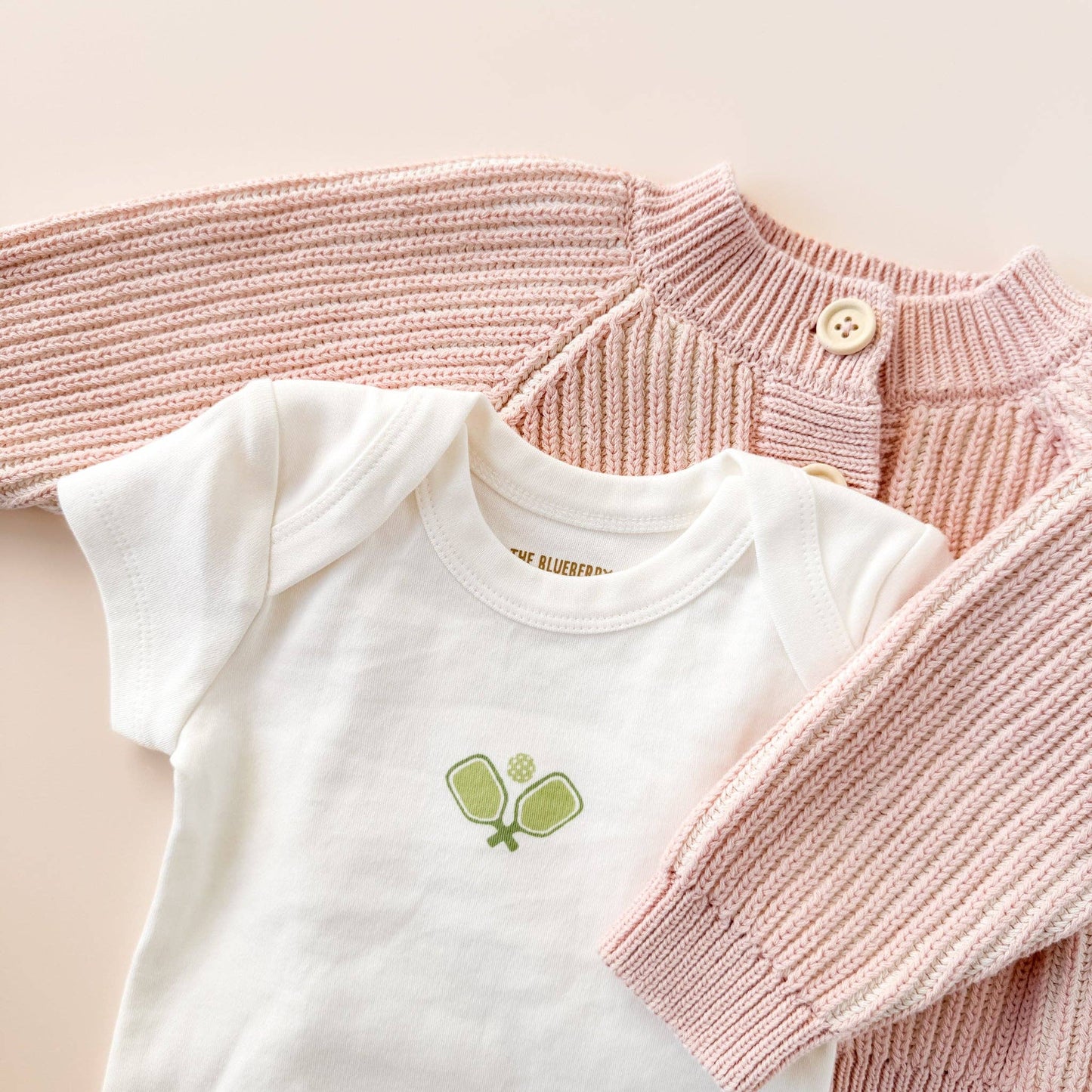 Cotton Brioche Cardigan Pink Baby Kids Girls Clothing