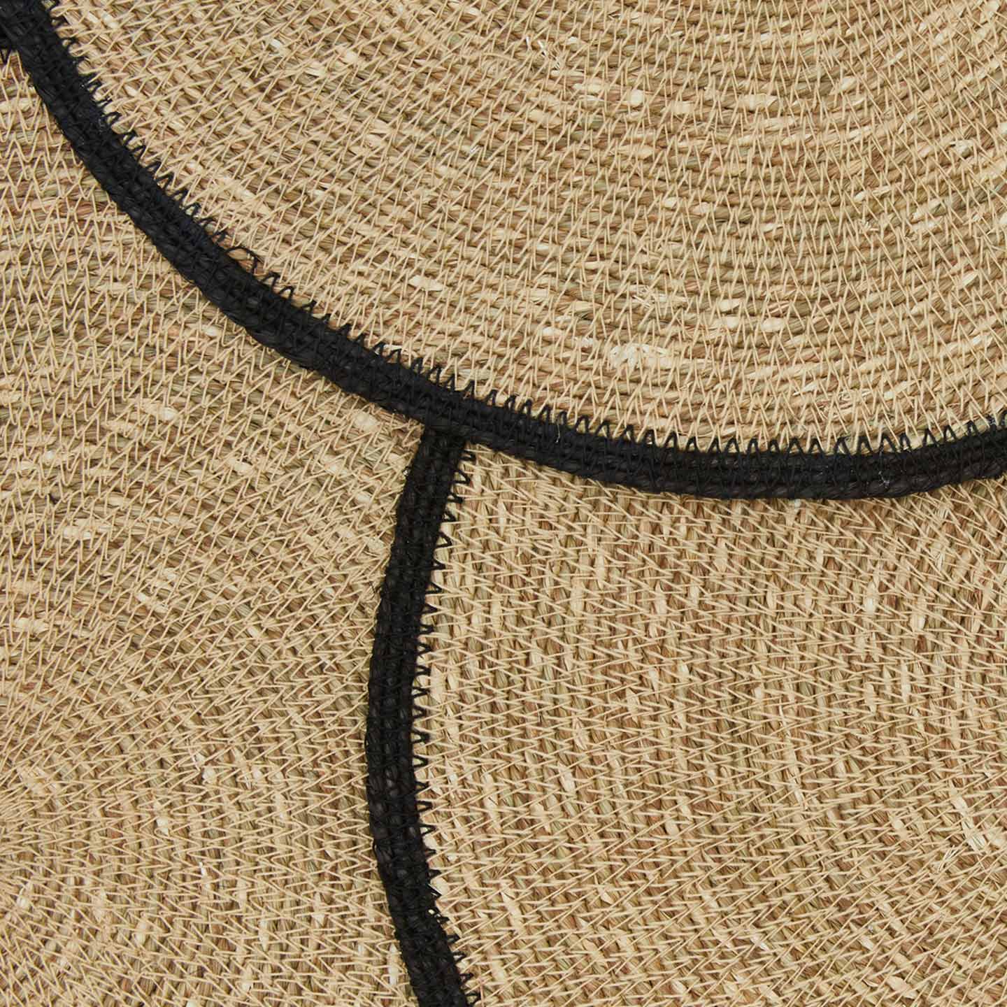 HAWKINS ESSENTIAL WOVEN PLACEMAT - SET OF 4 - BLACK