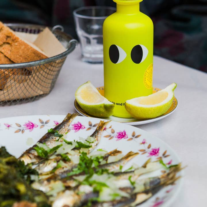 Extra Virgin Olive Oil with lemon