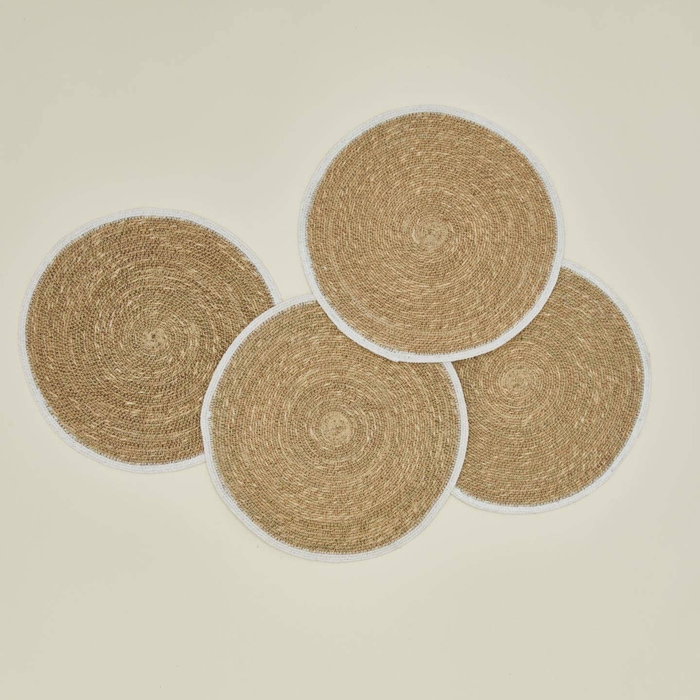 HAWKINS ESSENTIAL WOVEN PLACEMAT - SET OF 4 - WHITE