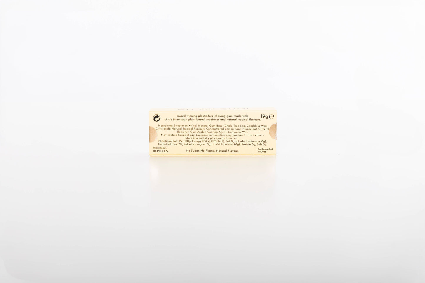 Tropical Chewing Gum - Plastic-free | Sugar-free | Aspartame-free