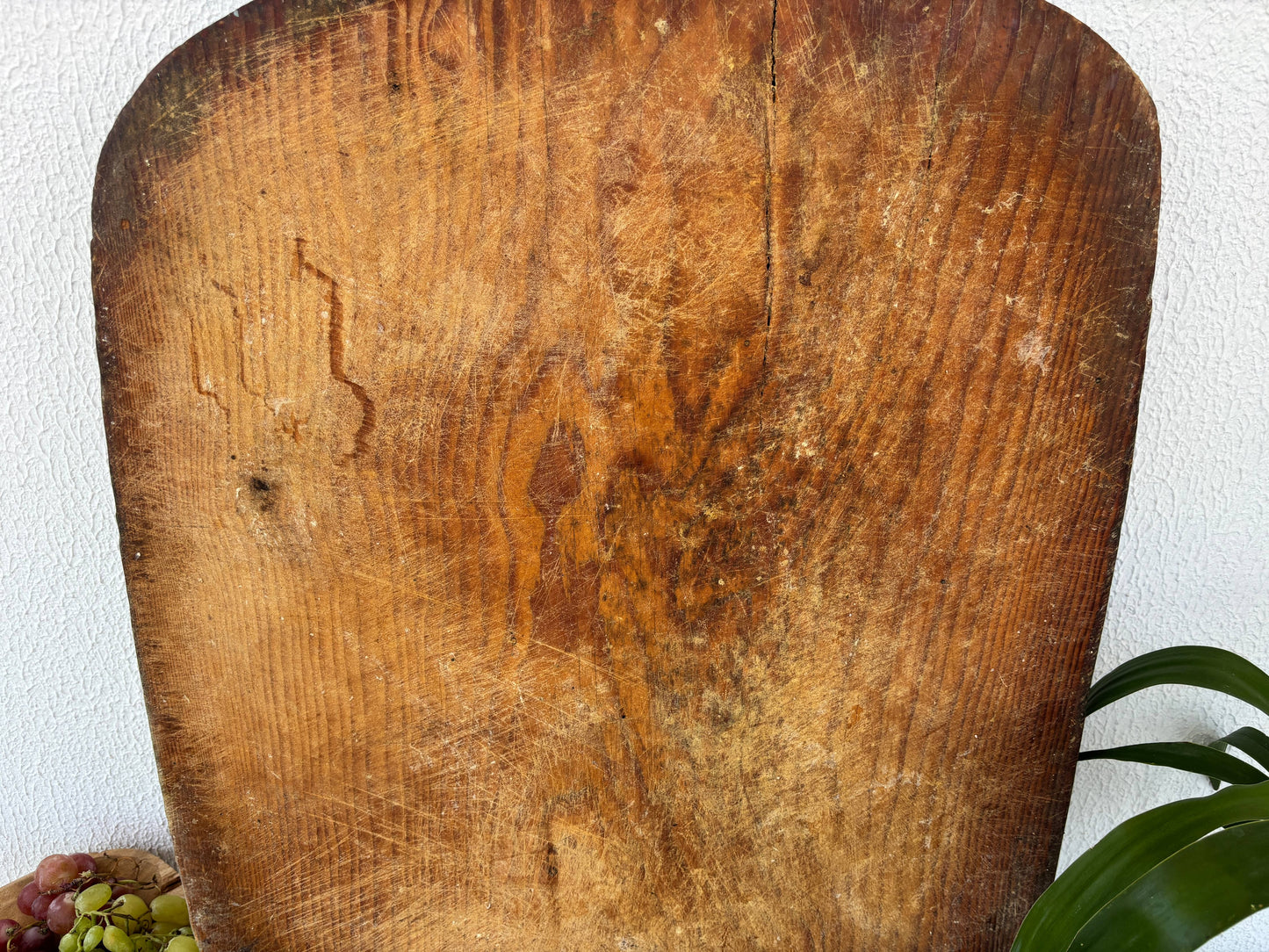 Antique Turkish Bread Paddle | Handmade Wood Board