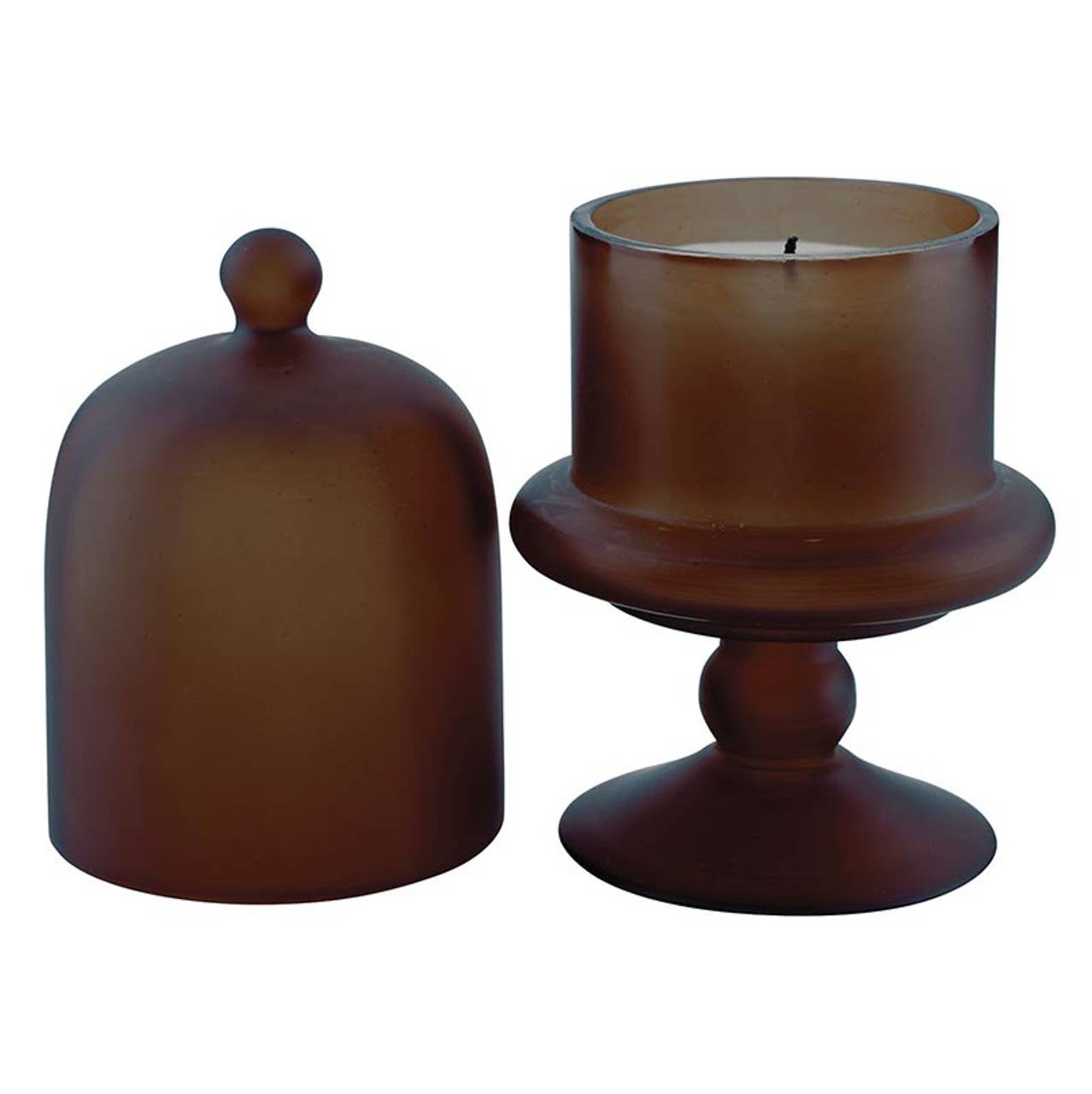 Brown Cloche Candle