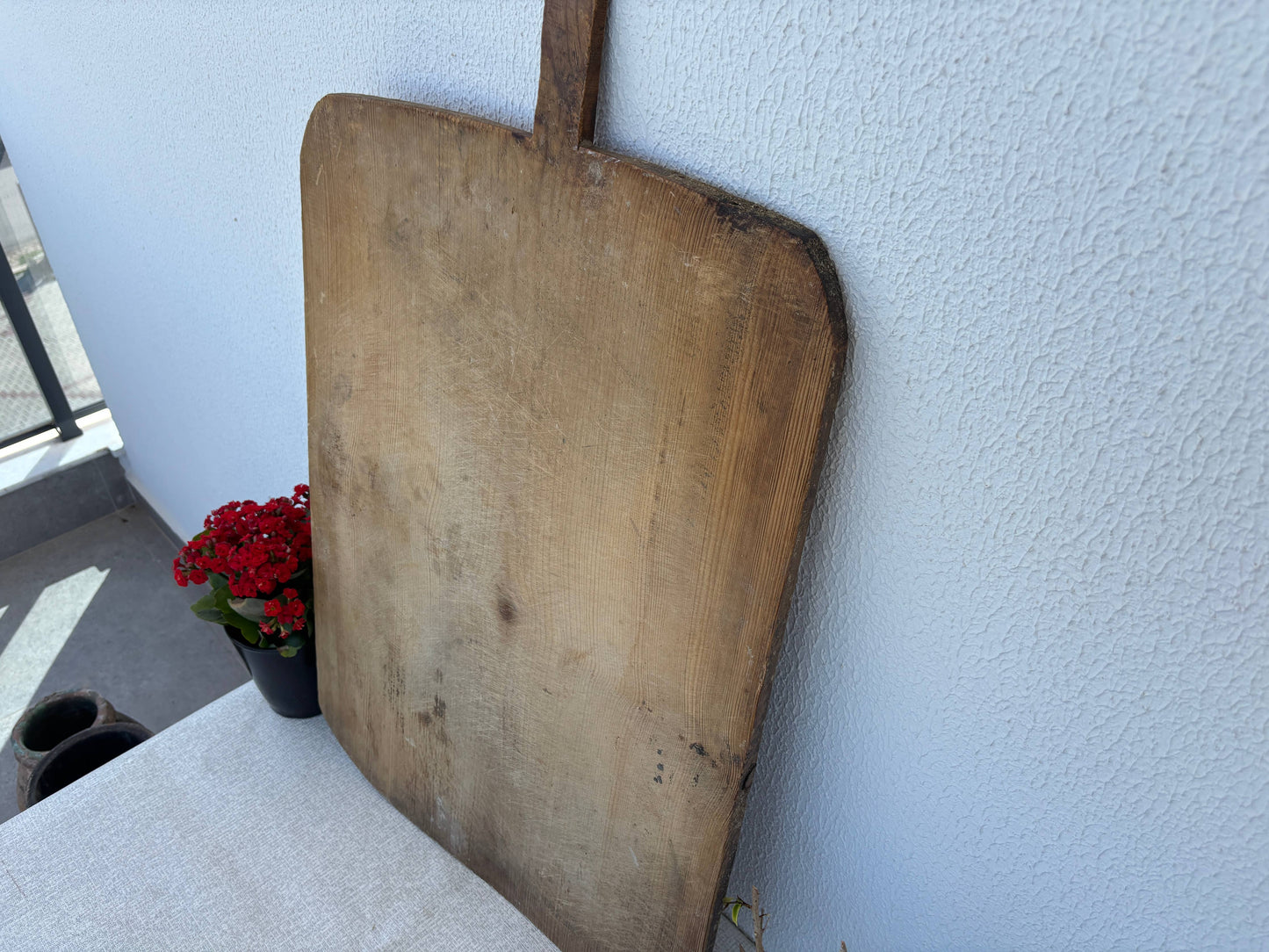 Old Anatolian Wooden Board – Handmade Turkish Cutting Board