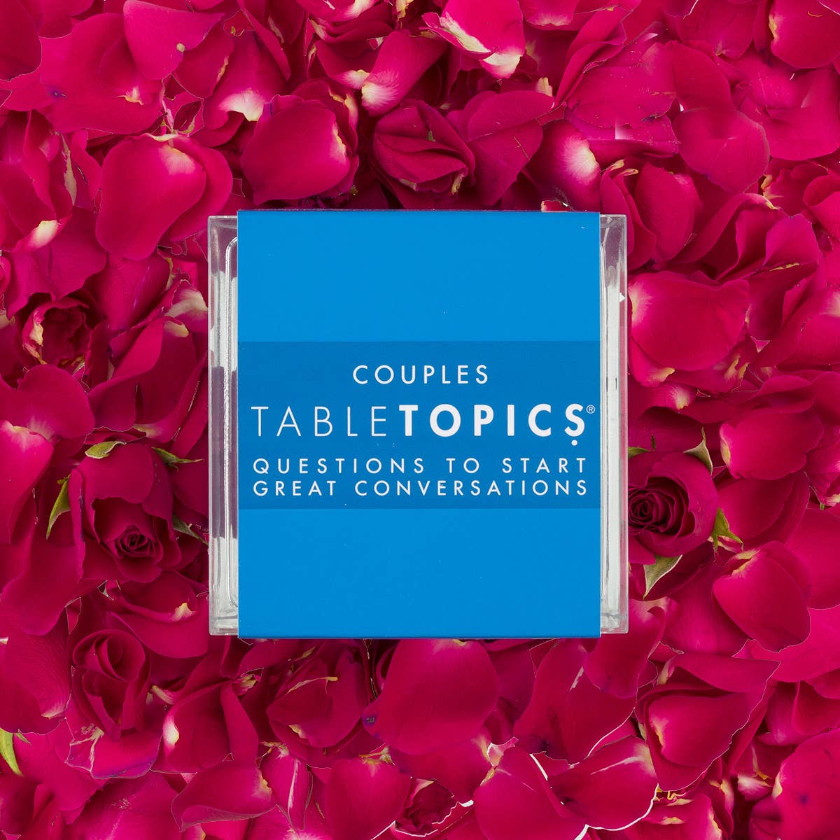 TABLETOPICS COUPLES - Conversation Starters for Deeper Convo