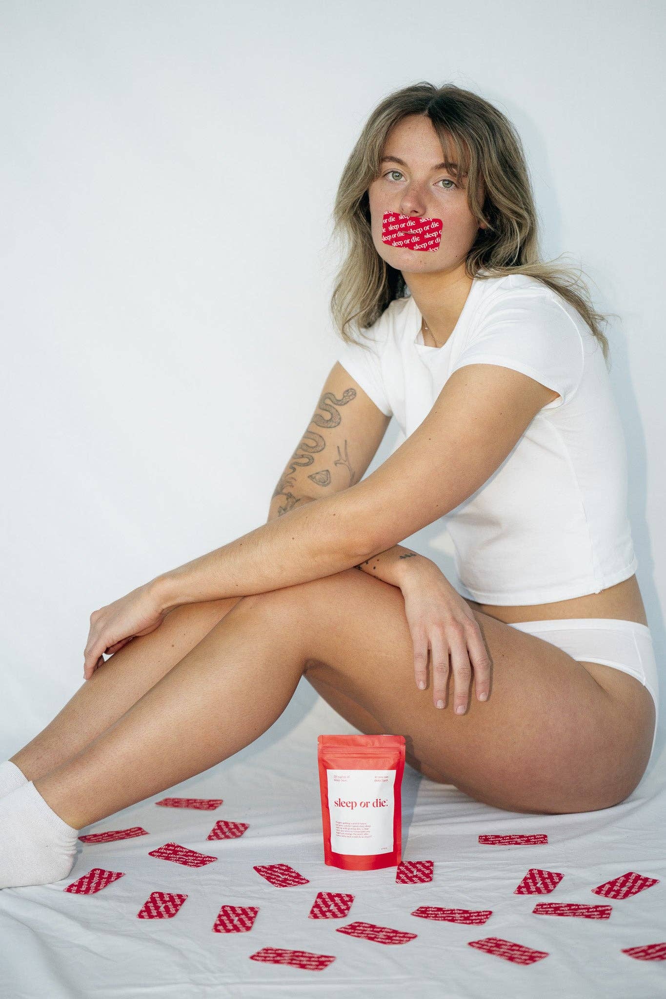 Hot girl mouth tape - skincare friendly