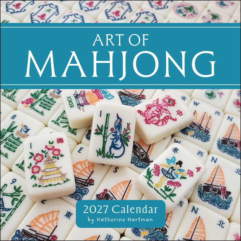 Art of Mahjong 2027 Wall Calendar by Katherine  Hartman