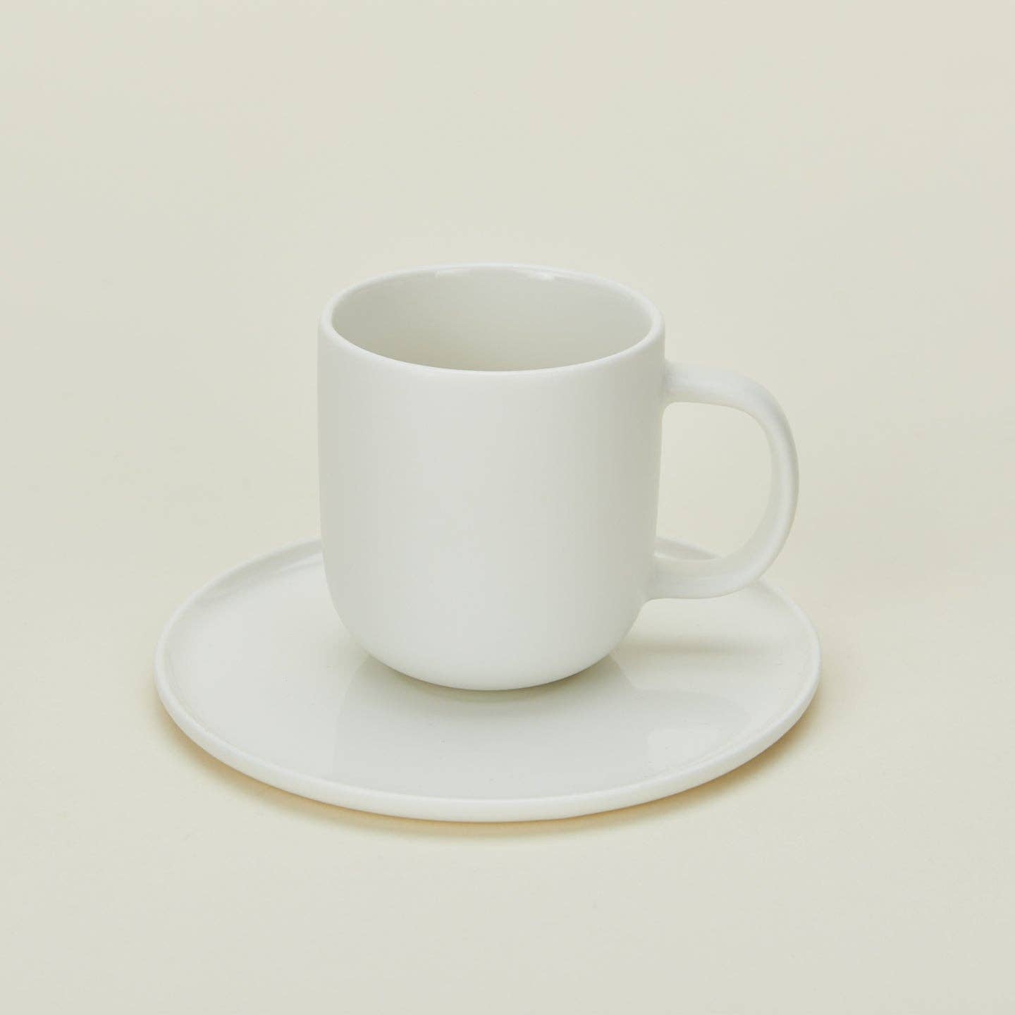 SIMPLE PORCELAIN ESPRESSO MUGS - SET OF 2