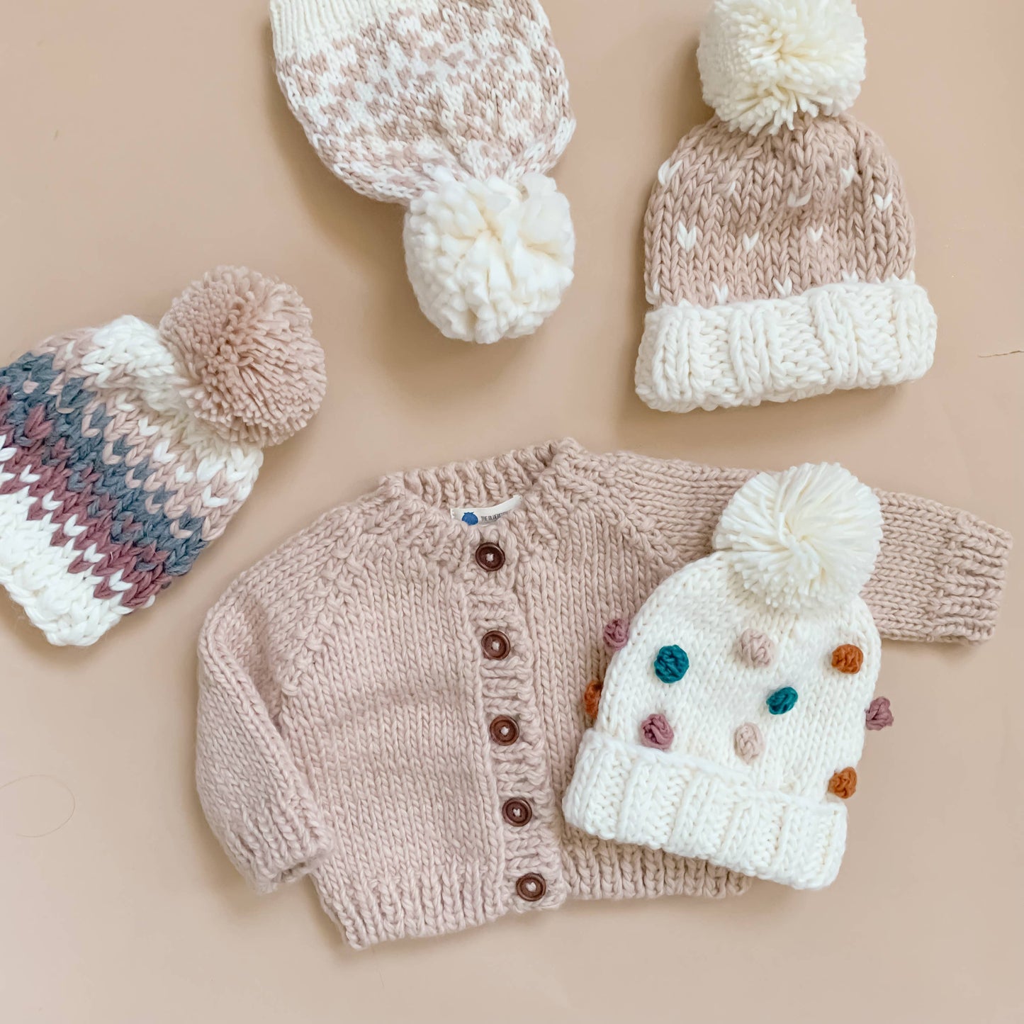 Classic Cardigan Blush Baby Kid Easter Spring Sweater Winter