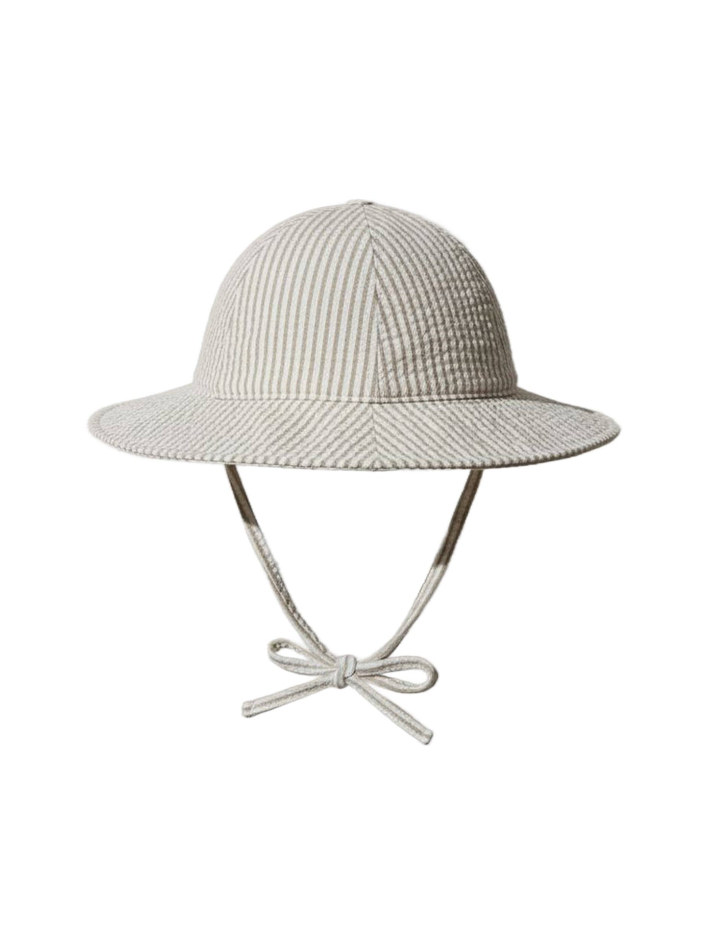 Seersucker Sun Hat - Dune Stripe