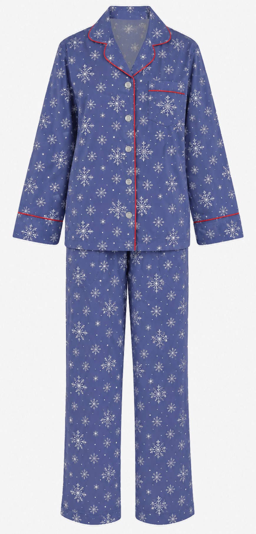 Flurry Long Sleeve Flannel Pajamas