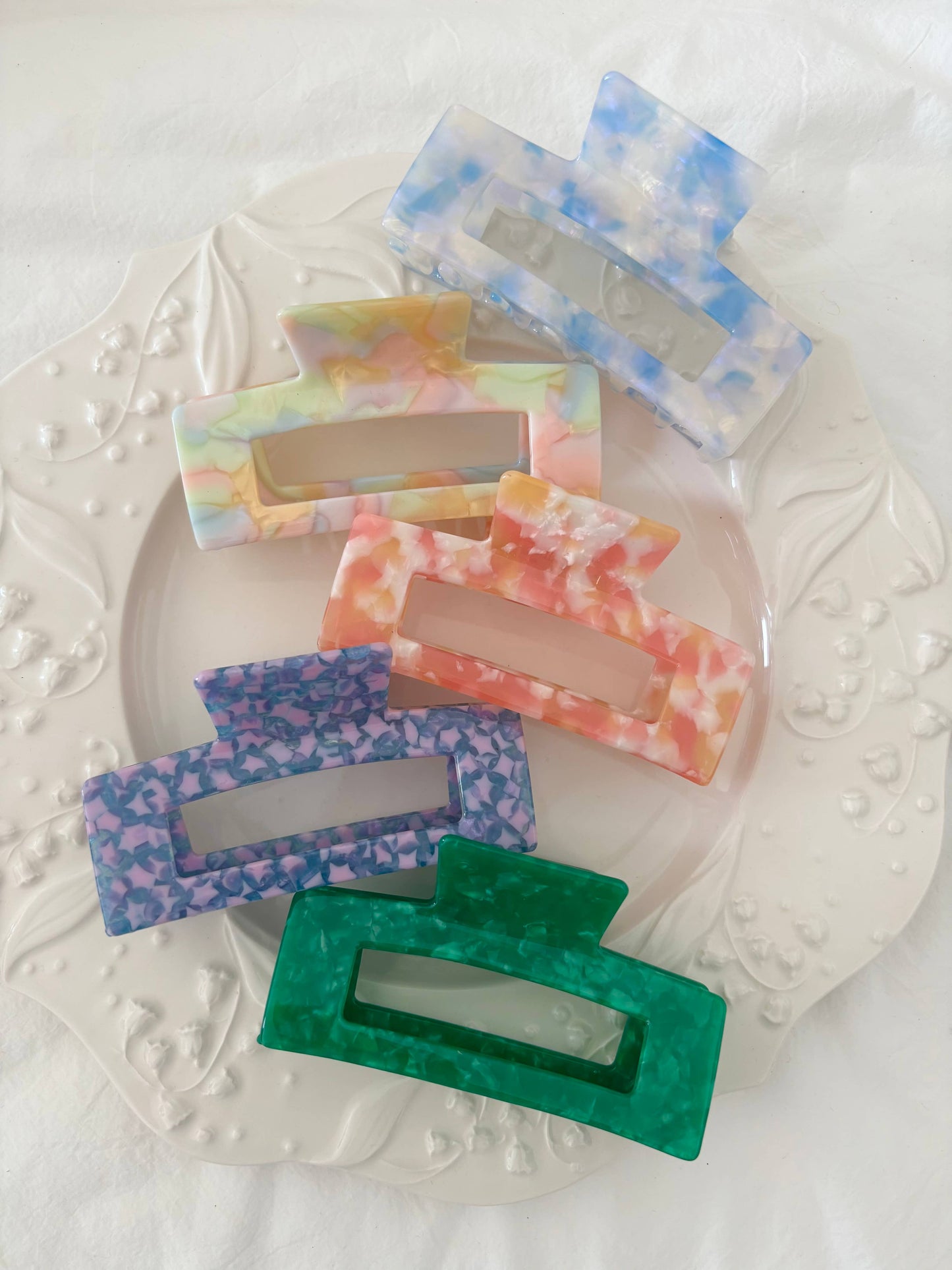 Assorted Acetate Jumbo Hair Claws