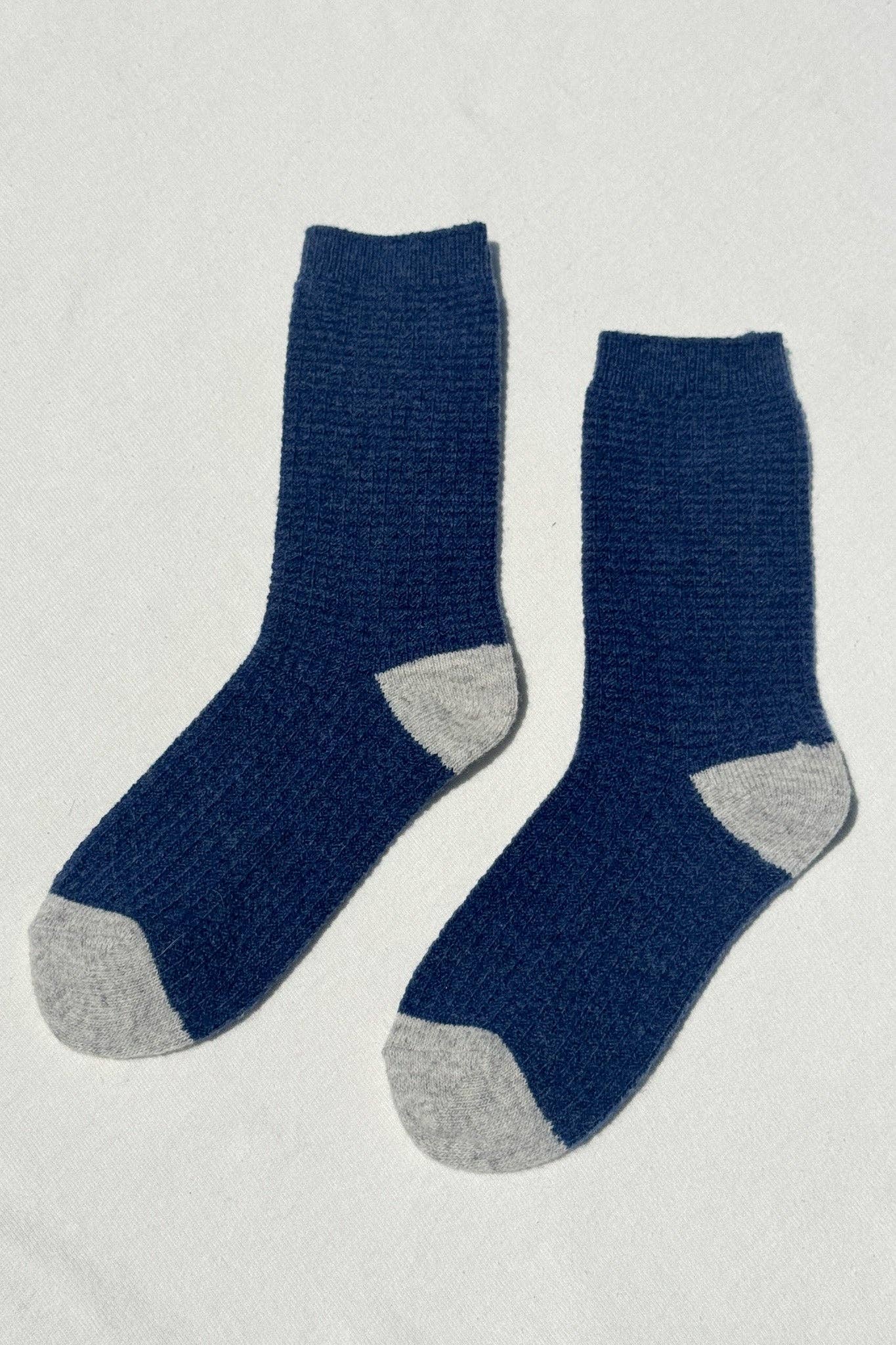 LeBon Shoppe Wool Waffled Socks