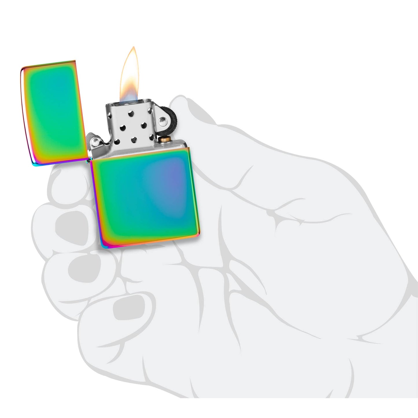 Zippo Classic Multi Color Windproof Lighter