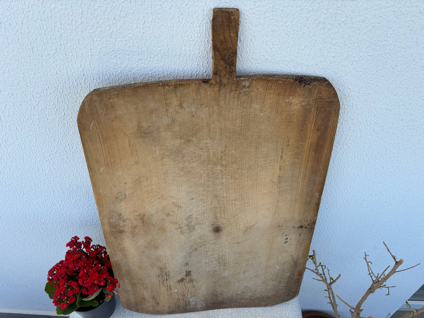 Old Anatolian Wooden Board – Handmade Turkish Cutting Board