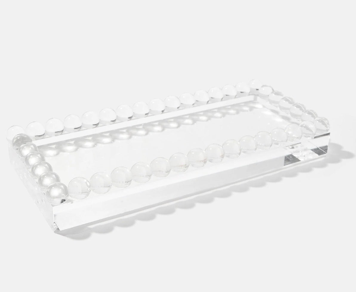 Tart Bubble Lucite Tray