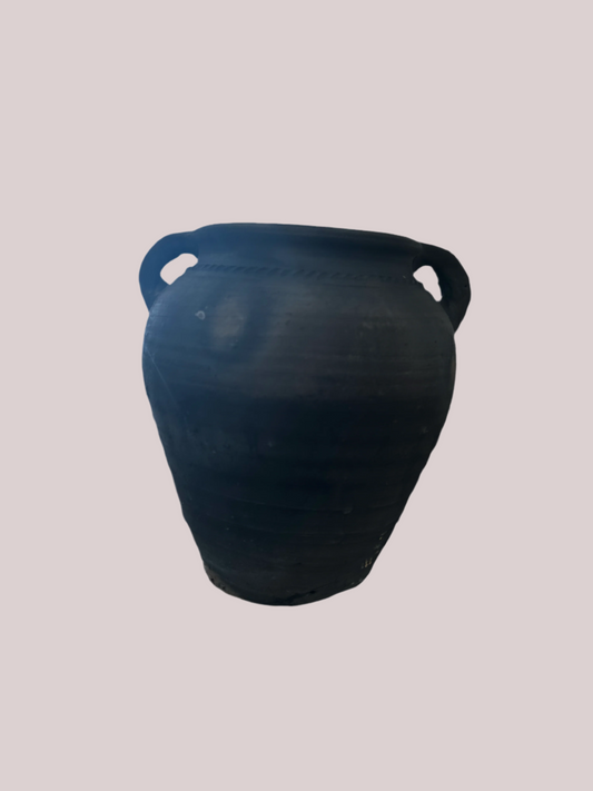 Black Vessels with Handles