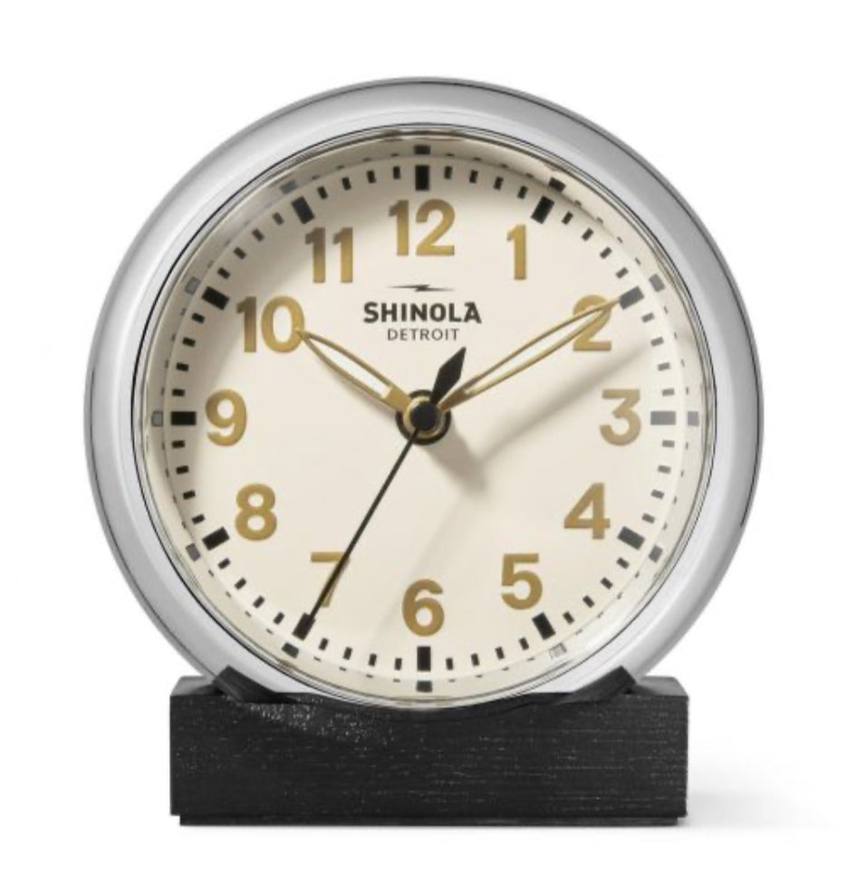 Shinola 6” Desk Clock