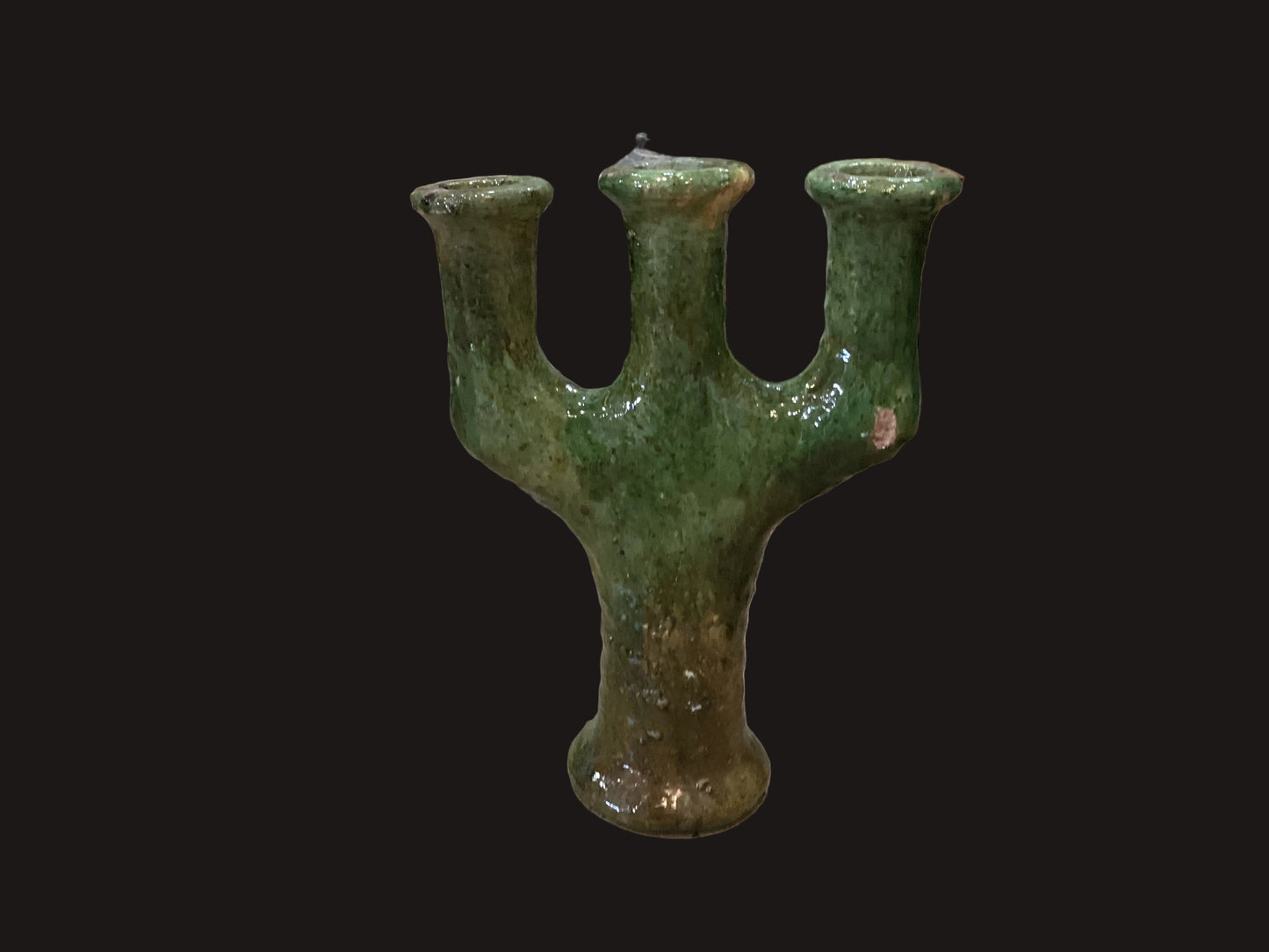 Vintage Tamagroute organic candle holder