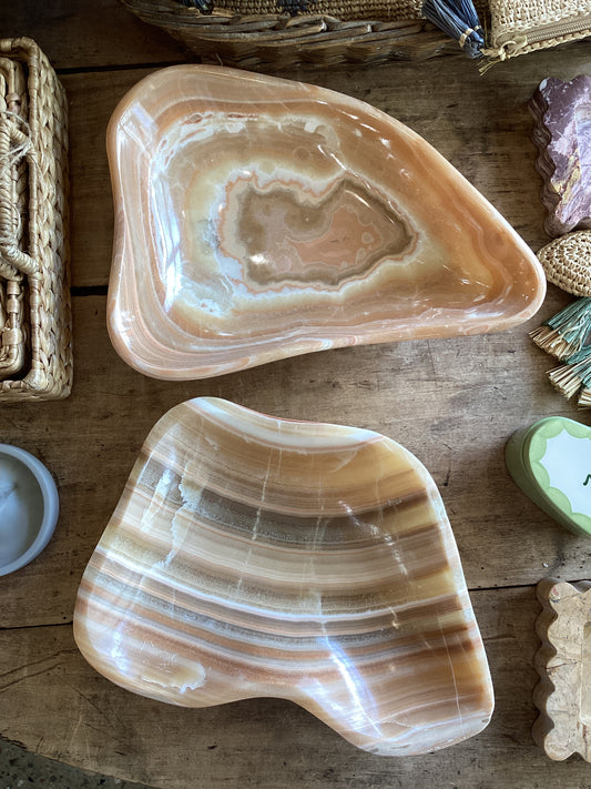 Large Organic Onyx Bowl
