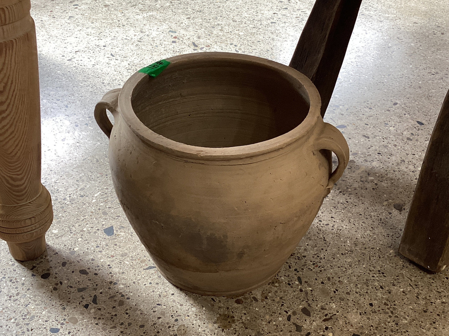 Vintage Chinese Wide Mouth Pot  4/26 #41