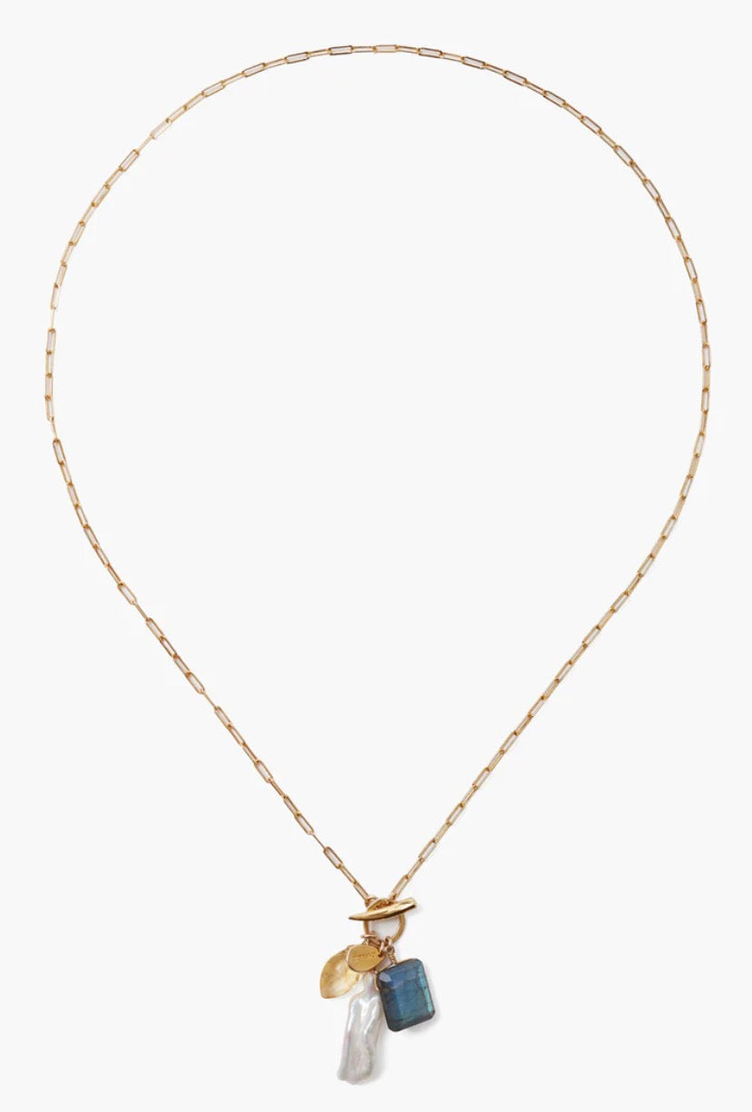 Chan Luu Labradorite Mix Voyage Necklace