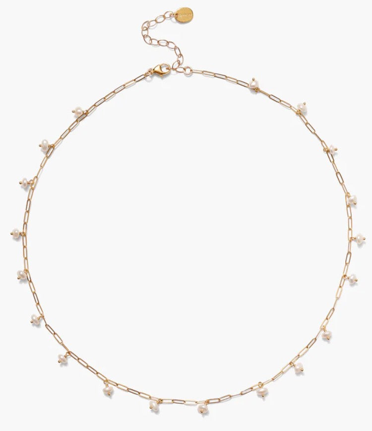 Chan Luu Cayman Necklace White Pearl