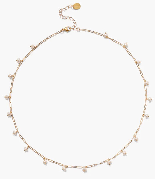 Chan Luu Cayman Necklace White Pearl