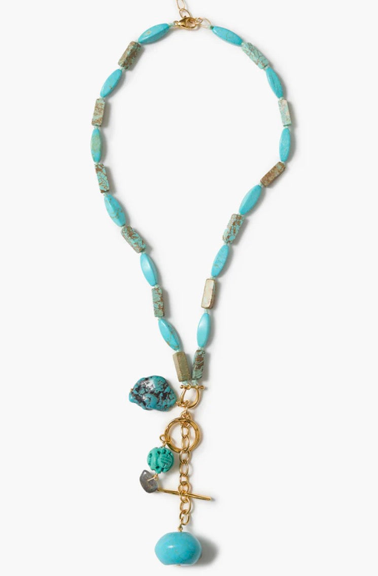 Chan Luu Alexandria Necklace Turquoise