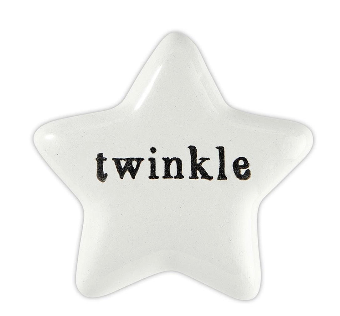 Santa Barbara Ceramic Pocket Heart and Star