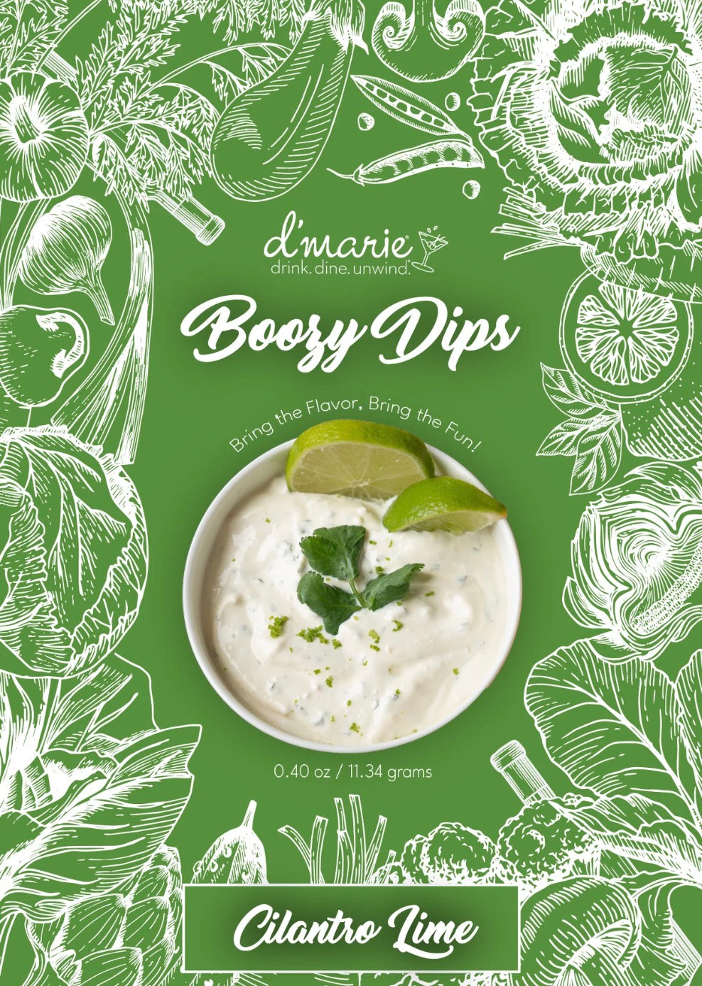 D’Marie 0.4 oz Cilantro Lime Dip