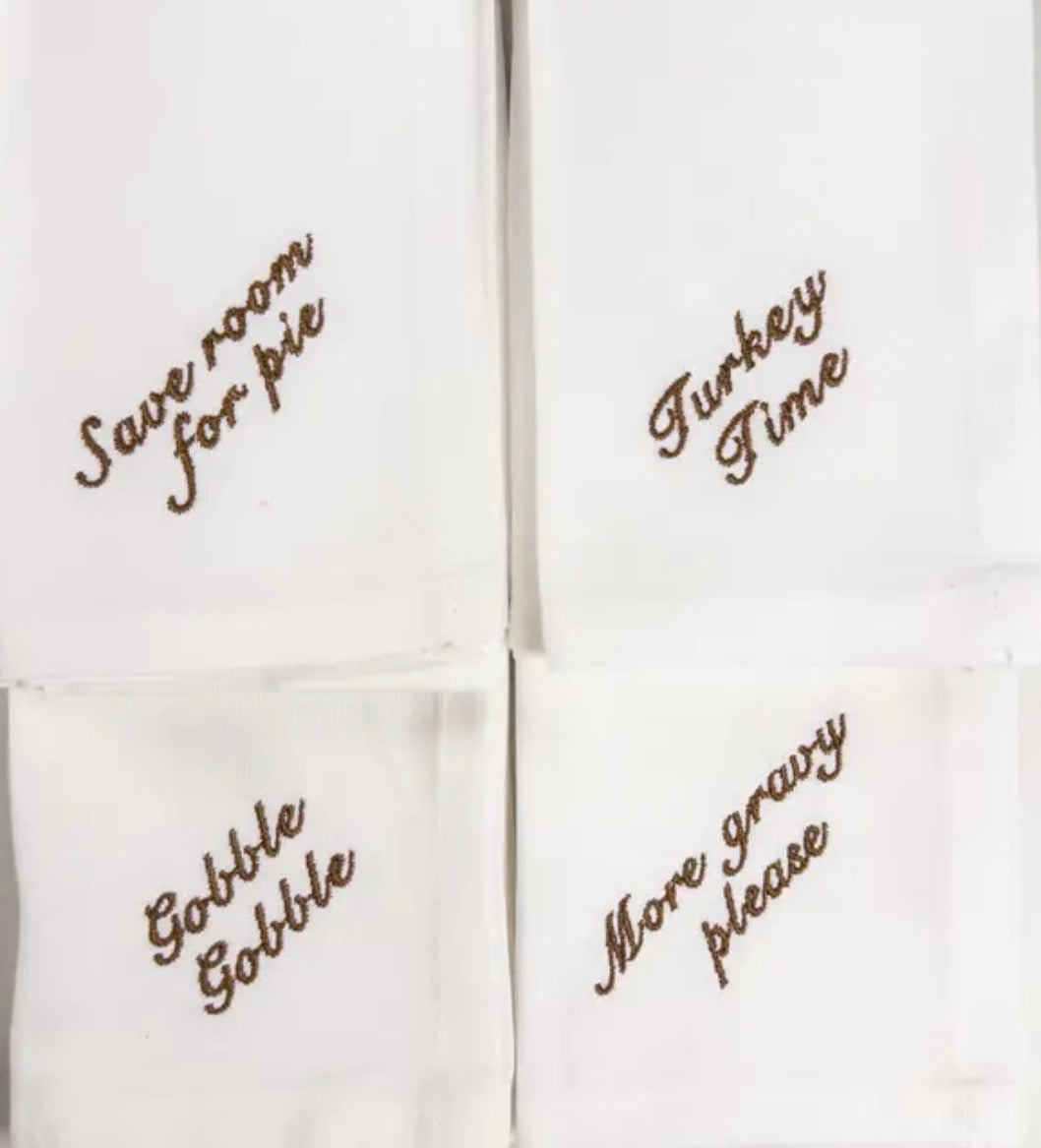 Thanksgiving Dinner Napkins