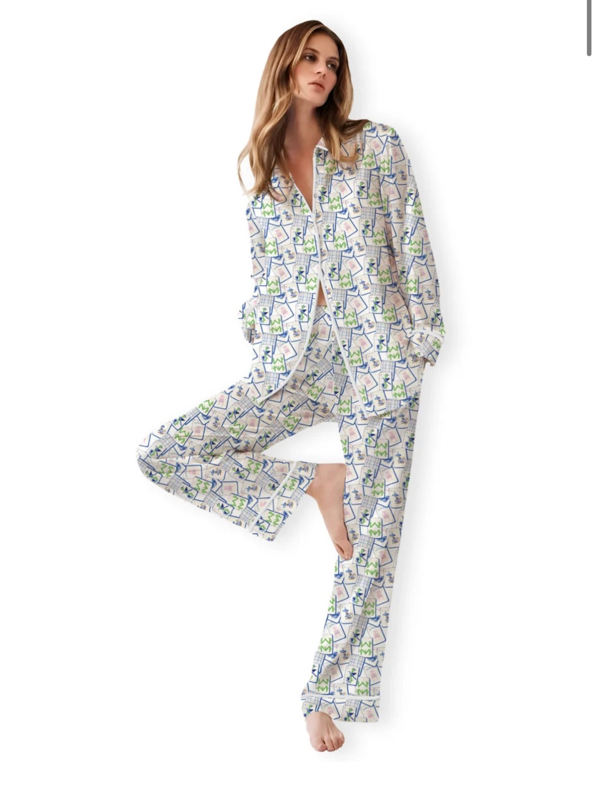 Mahj Pajama Set