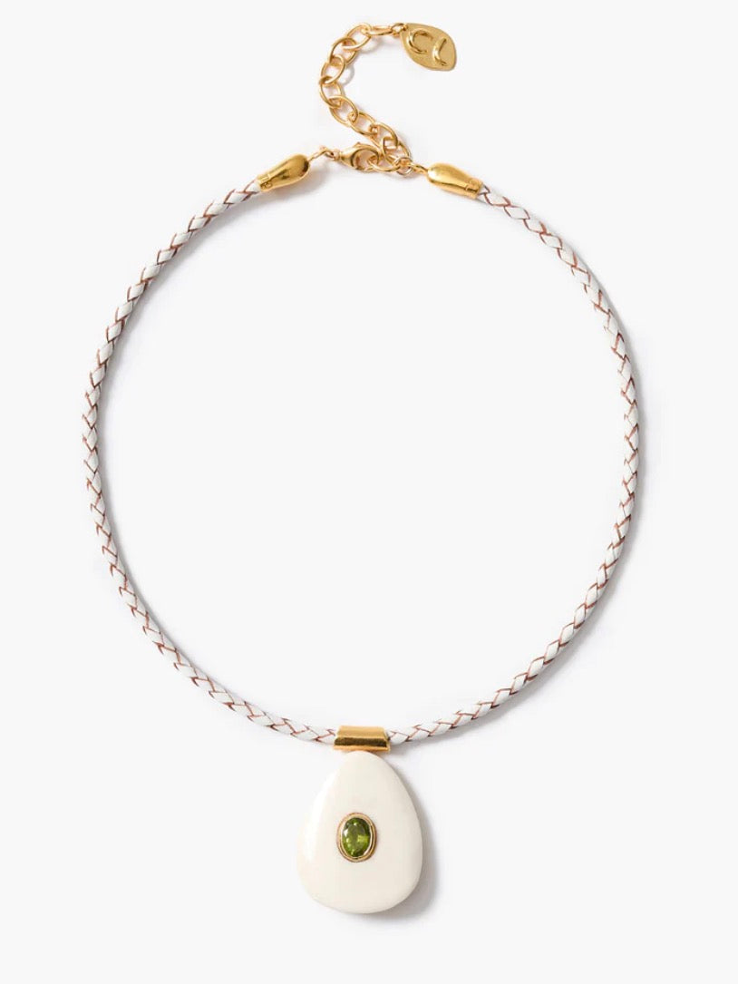 Chan Luu Pebble Necklace Peridot