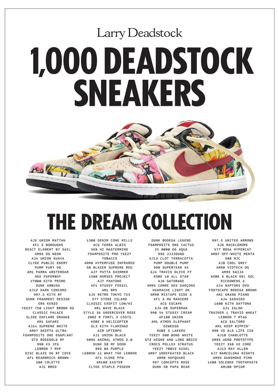 1,000 Deadstock Sneakers