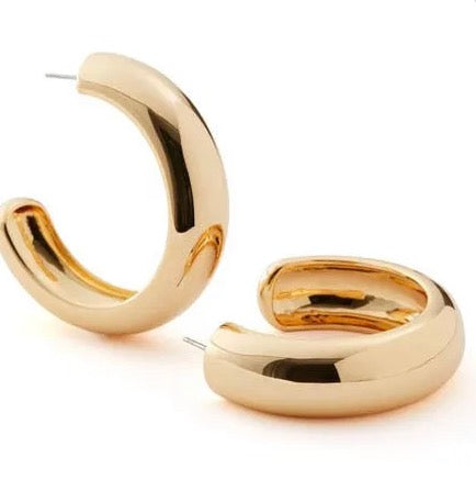 Large Gia Hoops