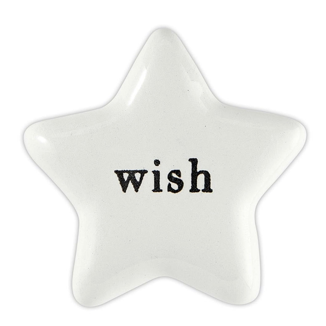 Santa Barbara Ceramic Pocket Heart and Star