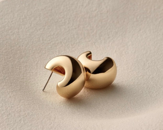 Small Gemma Hoops