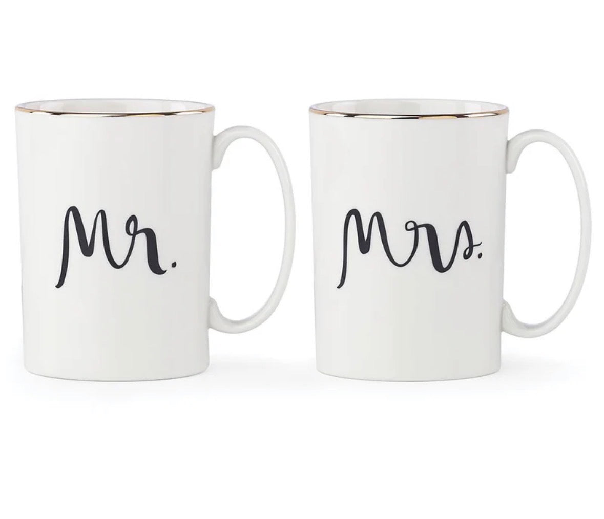 Bridal Party “Mr” & “Mrs” 2-piece Mug Set