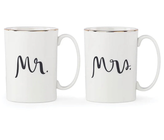 Bridal Party “Mr” & “Mrs” 2-piece Mug Set