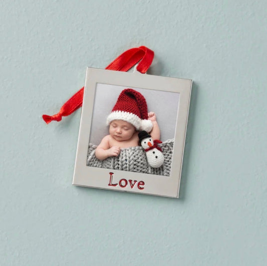 Love Photo Frame Charm Ornament